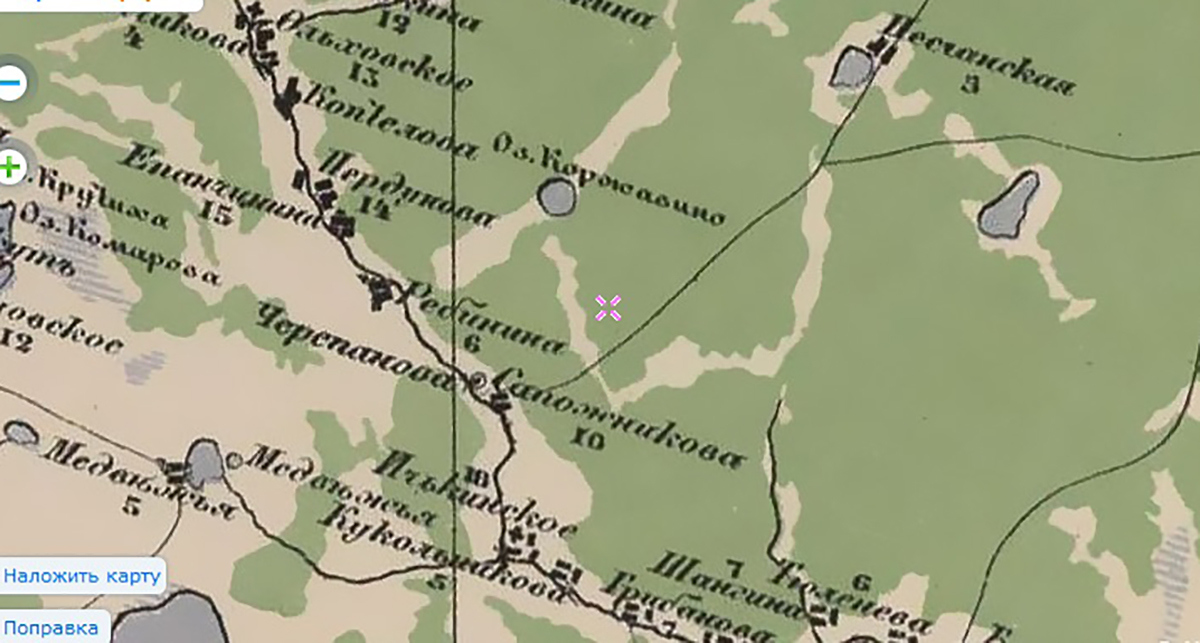 Листвянка рязань карта